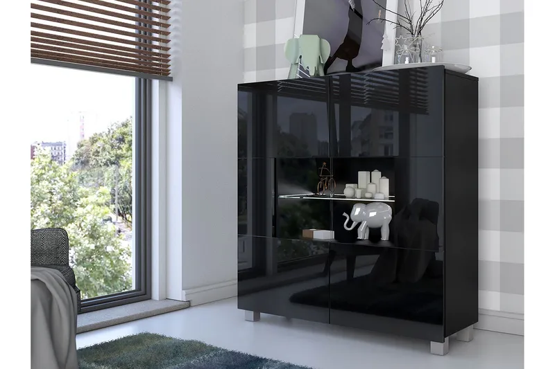 Tessan Skänk 100 cm - Svart - Förvaring - Förvaringsmöbler - Skänkar & sideboards