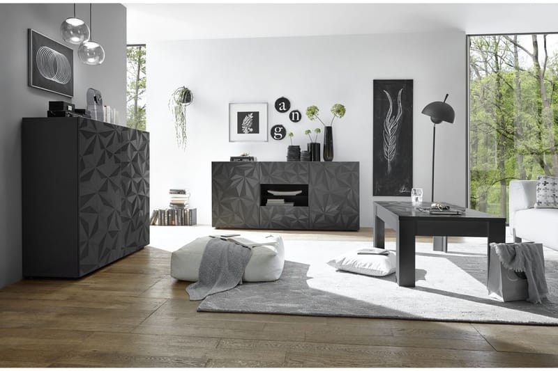 TIARE Skänk 181 Grå - Förvaring - Förvaringsmöbler - Skänkar & sideboards