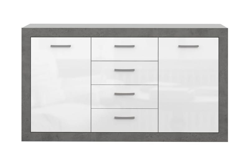 Tolovgrad Sideboard 41x153 cm - Grå/Vit - Förvaring - Förvaringsmöbler - Skänkar & sideboards