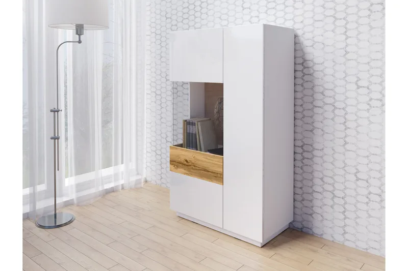 Tomeka Sideboard - Vit/Trä - Förvaring - Förvaringsmöbler - Skänkar & sideboards