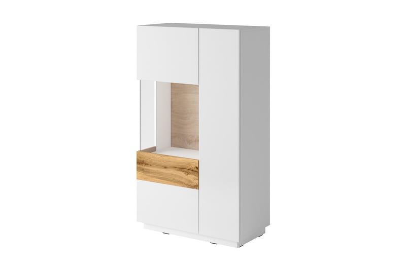 Tomeka Sideboard, Vit/Trä