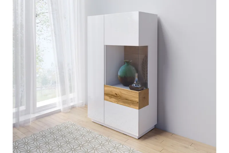 Tomeka Sideboard - Vit/Trä - Förvaring - Förvaringsmöbler - Skänkar & sideboards