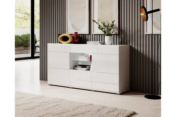 Toreno Sideboard 39x159 cm - Vit - Förvaring - Förvaringsmöbler - Skänkar & sideboards