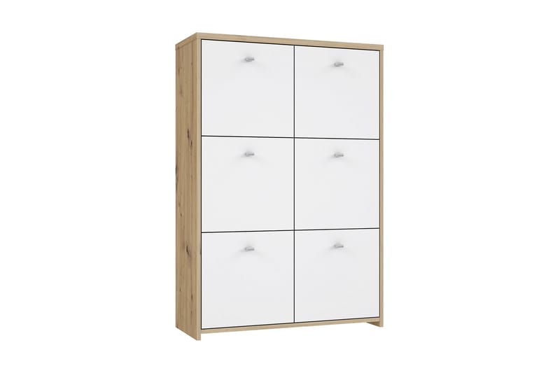 TORRAIN Sideboard 113x77 cm Brun/Vit - Förvaring - Förvaringsmöbler - Skänkar & sideboards