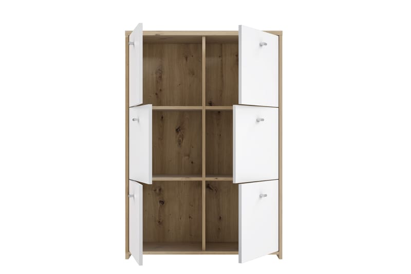 TORRAIN Sideboard 113x77 cm Brun/Vit - Förvaring - Förvaringsmöbler - Skänkar & sideboards