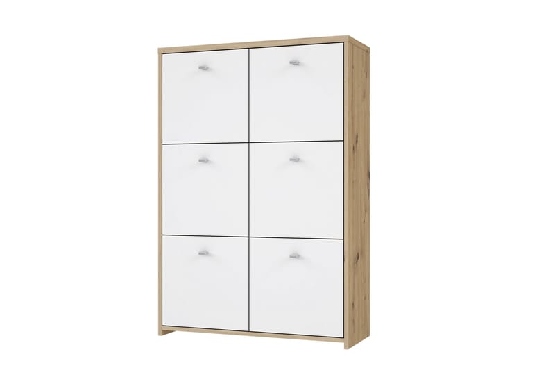 TORRAIN Sideboard 113x77 cm Brun/Vit - Förvaring - Förvaringsmöbler - Skänkar & sideboards