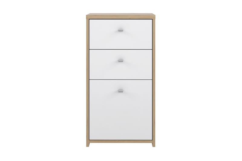 TORRAIN Sideboard 74x40 cm Brun/Vit - Förvaring - Förvaringsmöbler - Skänkar & sideboards