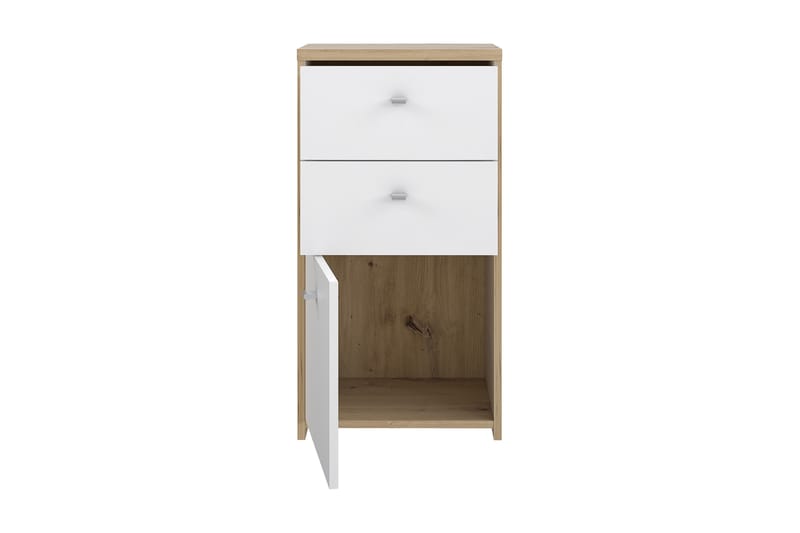 TORRAIN Sideboard 74x40 cm Brun/Vit - Förvaring - Förvaringsmöbler - Skänkar & sideboards