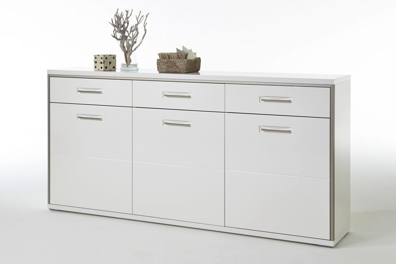 TRENTO Skänk Vit Högglans - Förvaring - Förvaringsmöbler - Skänkar & sideboards