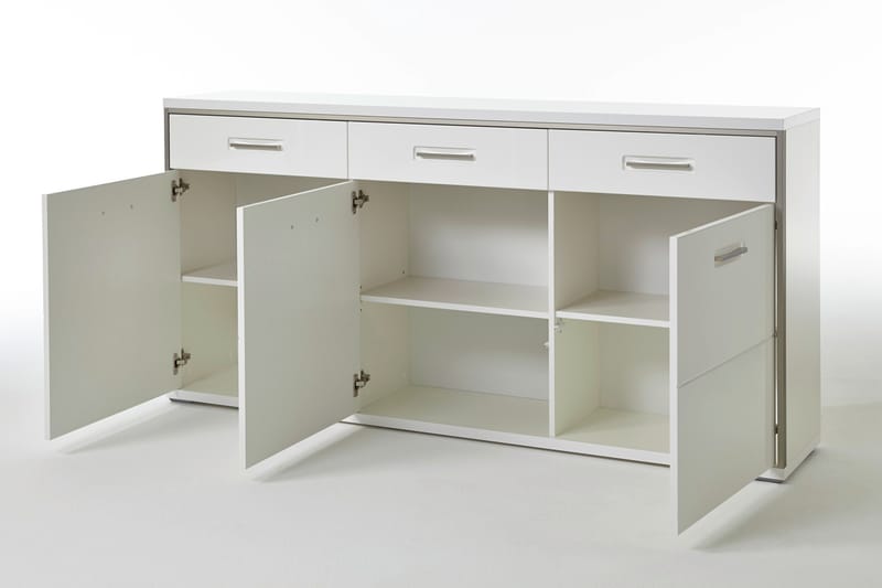 TRENTO Skänk Vit Högglans - Förvaring - Förvaringsmöbler - Skänkar & sideboards