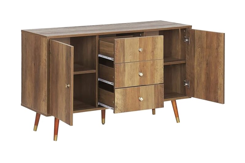 Ulika Skänk 114x40 cm - Ljusbrun - Förvaring - Förvaringsmöbler - Skänkar & sideboards