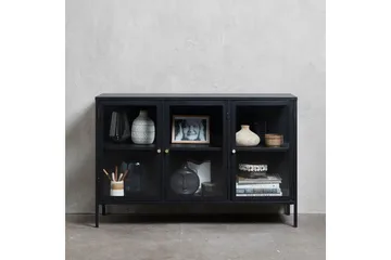 Umbri Sideboard 3 delar 132 cm - Svart - Förvaring - Förvaringsmöbler - Skänkar & sideboards