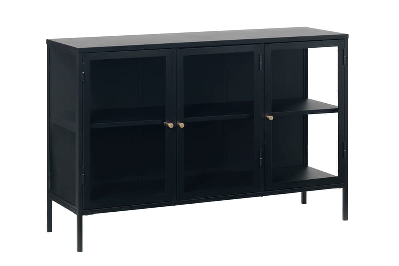 Umbri Sideboard 3 delar 132 cm, Svart