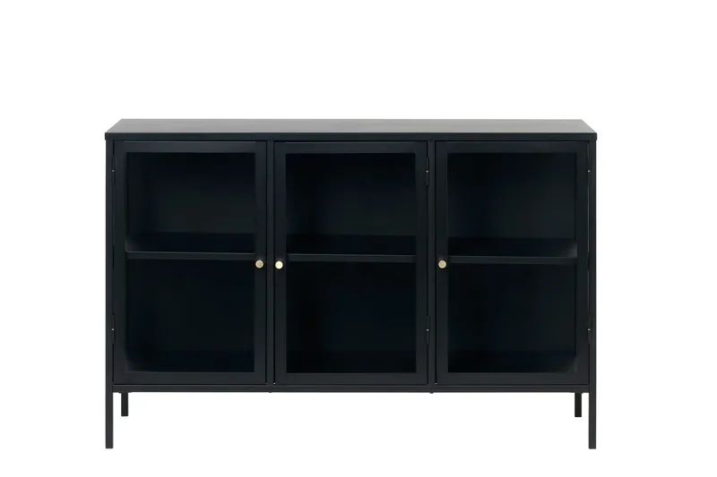 Umbri Sideboard 3 delar 132 cm - Svart - Förvaring - Förvaringsmöbler - Skänkar & sideboards