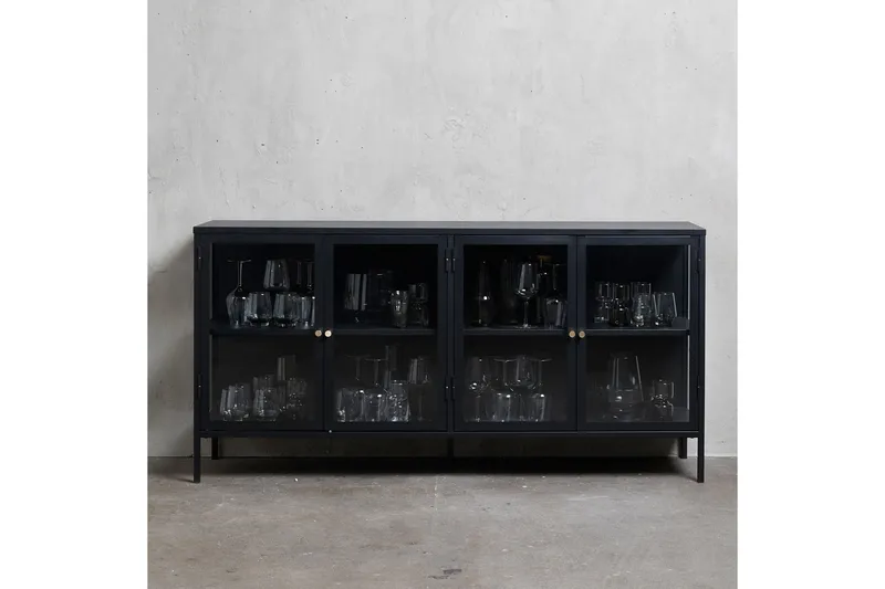 Umbri Sideboard 4 delar 170 cm - Svart - Förvaring - Förvaringsmöbler - Skänkar & sideboards