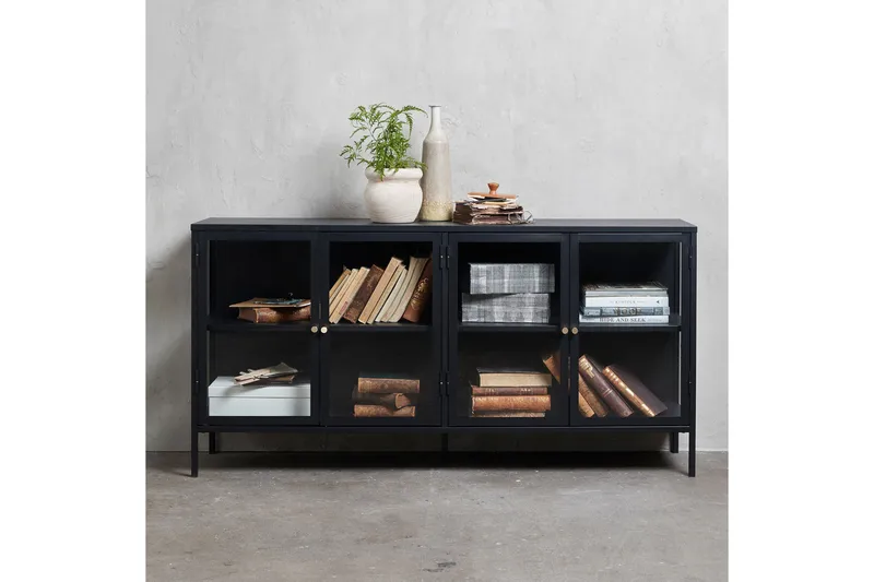 Umbri Sideboard 4 delar 170 cm - Svart - Förvaring - Förvaringsmöbler - Skänkar & sideboards