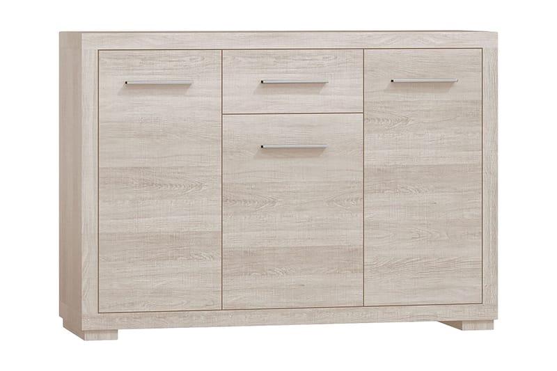 VEGAS Skänk 127,5x40,5x91 cm - Beige/Grå - Förvaring - Förvaringsmöbler - Skänkar & sideboards