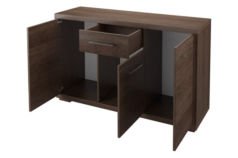 VEGAS Skänk 127,5x40,5x91 cm - Beige/Grå - Förvaring - Förvaringsmöbler - Skänkar & sideboards