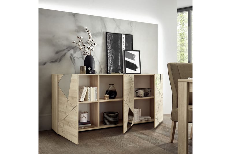 VITTORIA Sideboard 42x181 cm Beige - Lc Spa - Förvaring - Förvaringsmöbler - Skänkar & sideboards