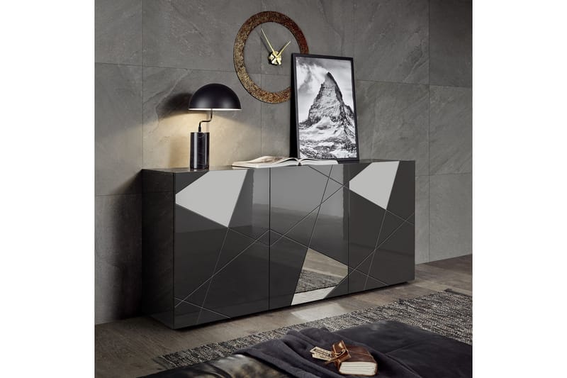 VITTORIA Sideboard 42x181 cm Grå - Lc Spa - F�örvaring - Förvaringsmöbler - Skänkar & sideboards