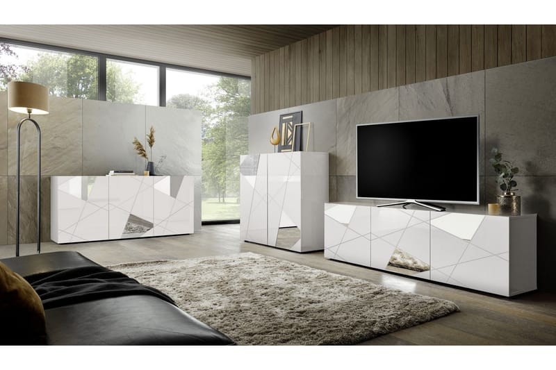 VITTORIA Sideboard 42x181 cm Vit - Lc Spa - Förvaring - Förvaringsmöbler - Skänkar & sideboards