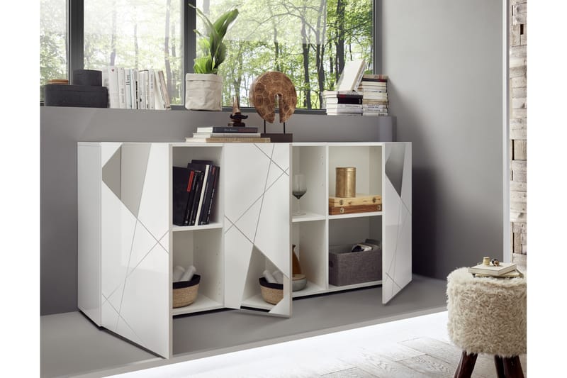 VITTORIA Sideboard 42x181 cm Vit - Lc Spa - Förvaring - Förvaringsmöbler - Skänkar & sideboards