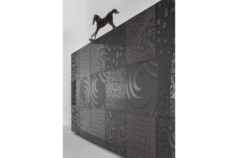 WALENS Sideboard 241 4 Hyllor Grå - Förvaring - Förvaringsmöbler - Skänkar & sideboards