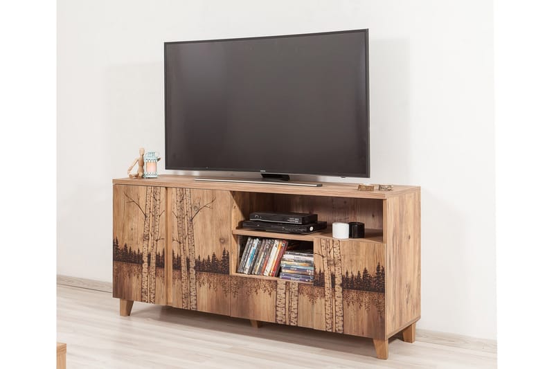 WARTA Skänk Björk/Sjö Trä - Beige/Ljusbrun - Förvaring - Förvaringsmöbler - Skänkar & sideboards