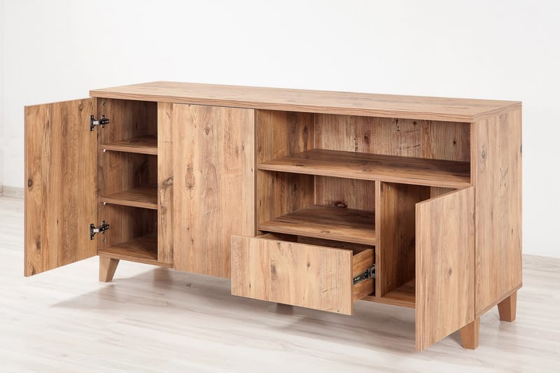 WARTA Skänk Trä - Ljusbrun - Förvaring - Förvaringsmöbler - Skänkar & sideboards