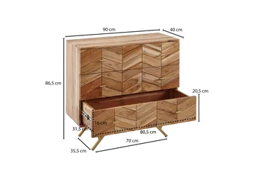 Willowdale Sideboard 90x40 cm - Förvaring - Förvaringsmöbler - Skänkar & sideboards