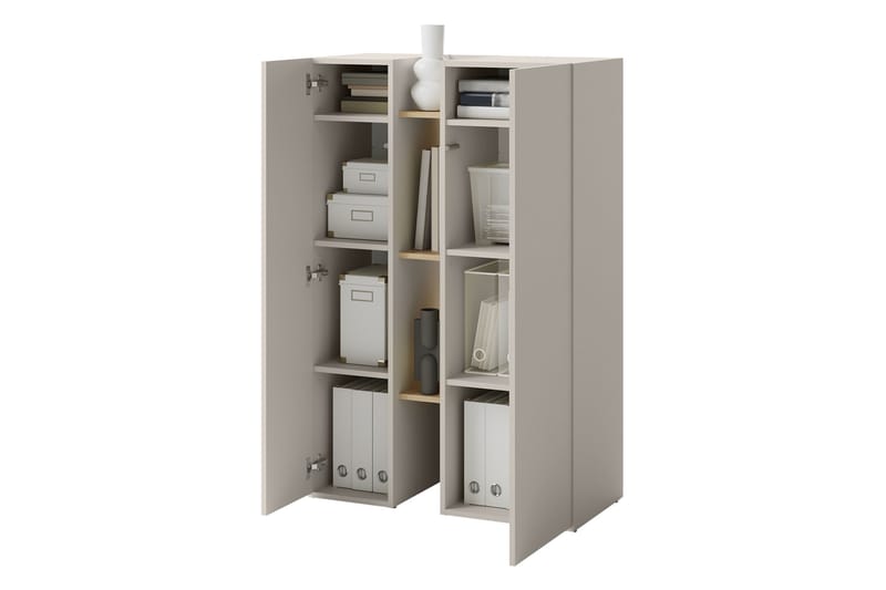 Sigmana Highboard - Grå/Beige - Förvaring - Förvaringsmöbler - Byrå