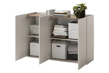 Sigmana Highboard - Ljusgrå/Beige - Förvaring - Förvaringsmöbler - Byrå
