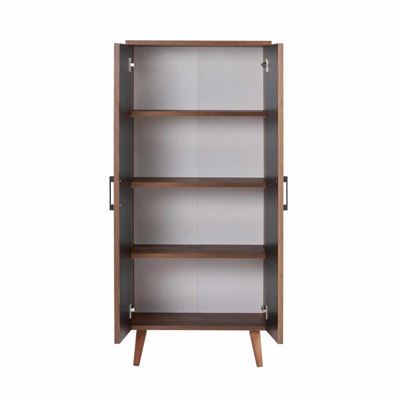 Simora Multifunktionsskåp 60x135 cm - Valnöt - Förvaring - Förvaringsmöbler - Byrå