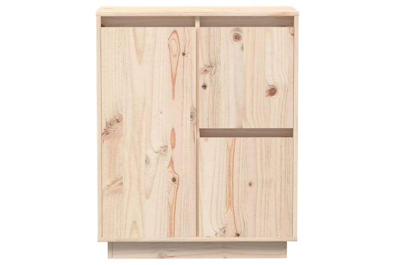Skänk 60x34x75 cm massiv furu - Brun - Förvaring - Förvaringsmöbler - Skänkar & sideboards