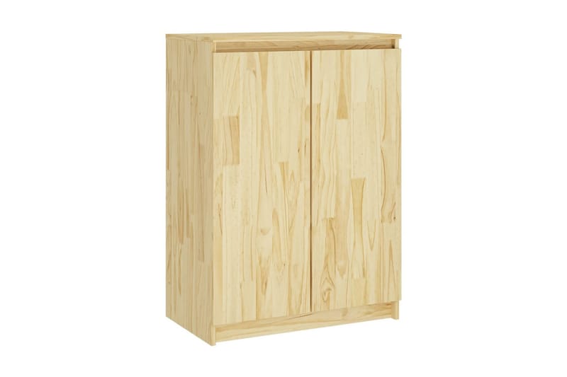 Skänk 60x36x84 cm massivt furuträ - Brun - Skänkar & sideboards