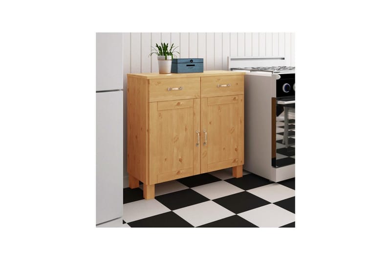 Skänk Alby 85x38x85 cm, Natur - 85x38x85 cm, Natur - Förvaring - Förvaringsmöbler - Skänkar & sideboards