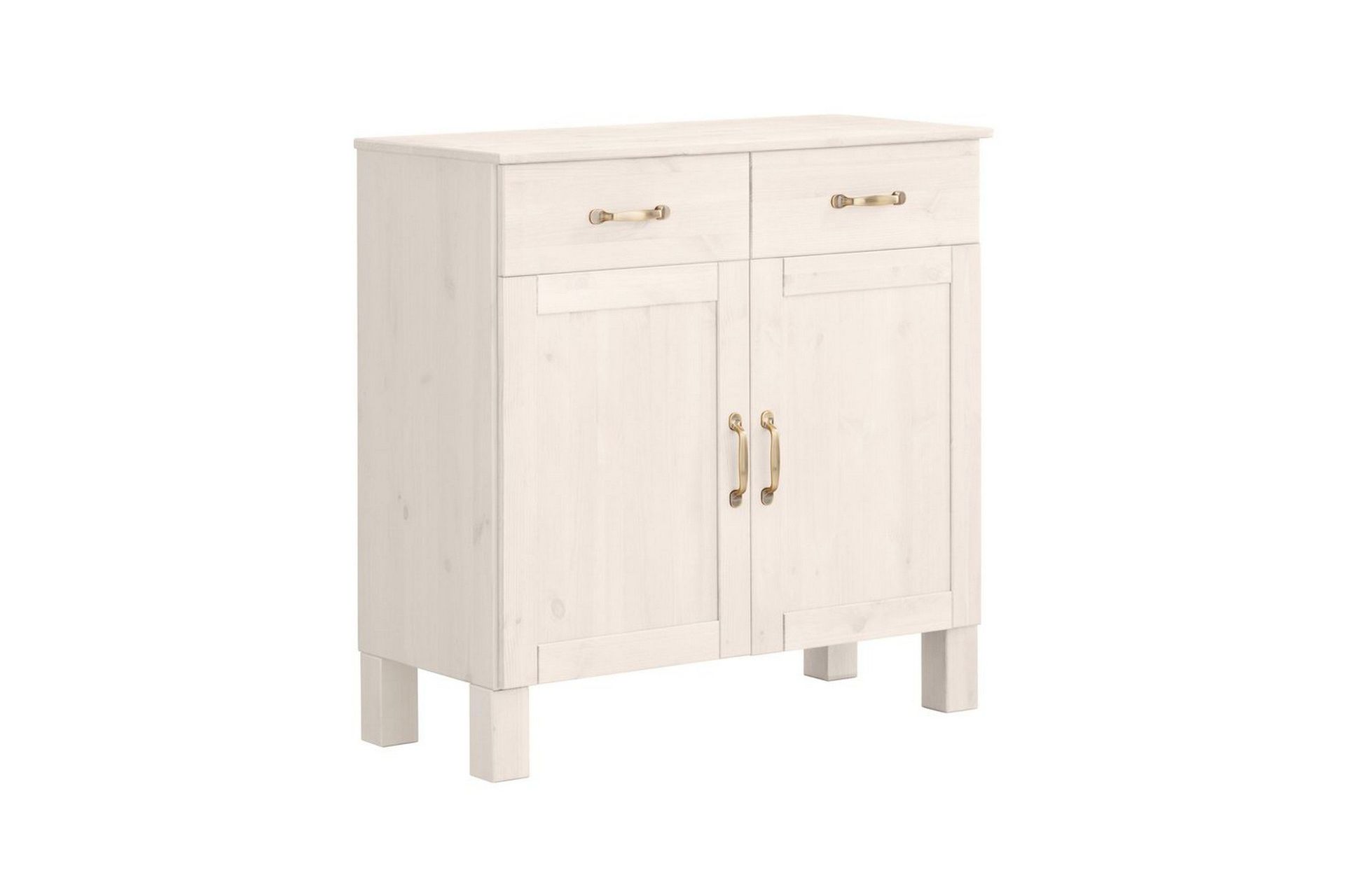 Sk&auml;nk Alby 85x38x85 cm, Vit - 85x38x85 cm, Vit