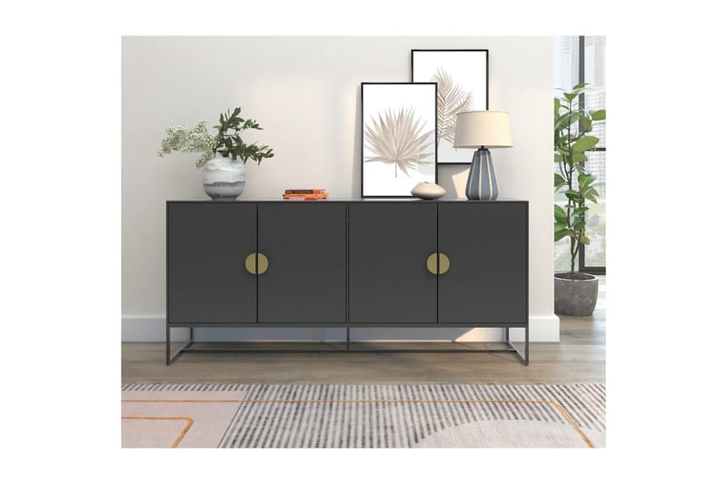 Skänk Asia Antracit - Antracit - Förvaring - Förvaringsmöbler - Skänkar & sideboards