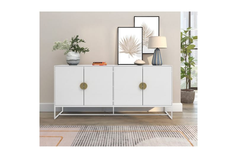 Skänk Asia Vit - Vit - Förvaring - Förvaringsmöbler - Skänkar & sideboards