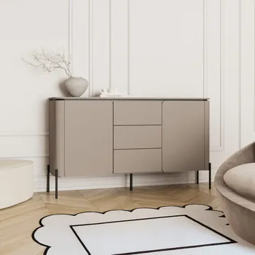 Skänk Bello 2 dörrar med 3 lådor - Förvaring - Förvaringsmöbler - Skänkar & sideboards