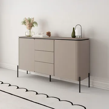 Skänk Bello 2 dörrar med 3 lådor - Förvaring - Förvaringsmöbler - Skänkar & sideboards