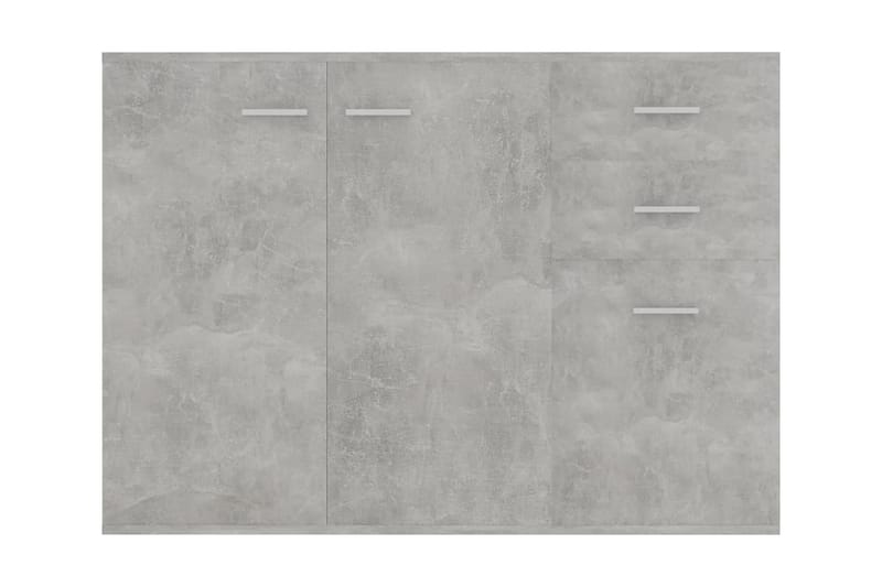 Skänk betonggrå 105x30x75 cm spånskiva - Grå - Skänkar & sideboards