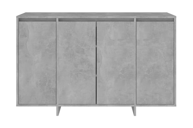 Skänk betonggrå 120x41x75 cm spånskiva - Betonggrå - Förvaring - Förvaringsmöbler - Skänkar & sideboards