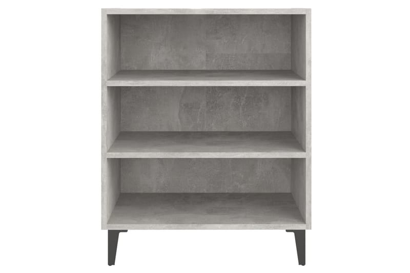 Skänk betonggrå 57x35x70 cm spånskiva - Grå - Förvaring - Förvaringsmöbler - Skänkar & sideboards