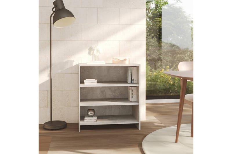 Skänk betonggrå 70x40,5x75 cm spånskiva - Betonggrå - Förvaring - Förvaringsmöbler - Skänkar & sideboards
