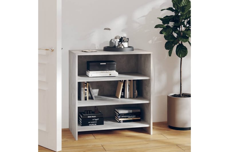 Skänk betonggrå 70x40,5x75 cm spånskiva - Betonggrå - Förvaring - Förvaringsmöbler - Skänkar & sideboards