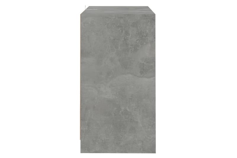 Skänk betonggrå 70x41x75 cm spånskiva - Betonggrå - Skänkar & sideboards