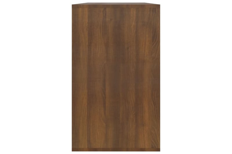 Skänk brun ek 120x41x75 cm spånskiva - Brun - Skänkar & sideboards