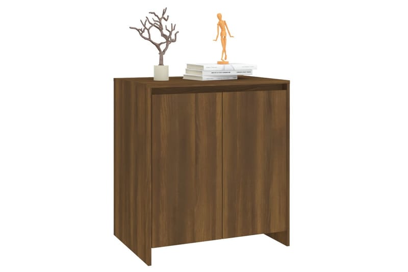 Skänk brun ek 70x40x73,5 cm spånskiva - Brun - Förvaring - Förvaringsmöbler - Skänkar & sideboards
