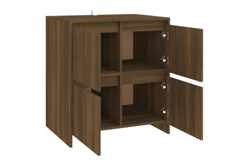 Skänk brun ek 70x41x75 cm spånskiva - Brun - Förvaring - Förvaringsmöbler - Skänkar & sideboards